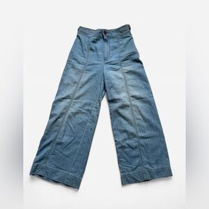 Pilcro and the Letterpress Light Blue Denim Pants